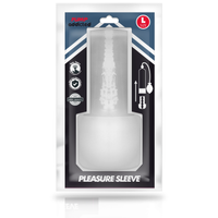 Thumbnail for Masturbatore Sleeve Trasparente per Pump Addicted – Stimolazione Realistica