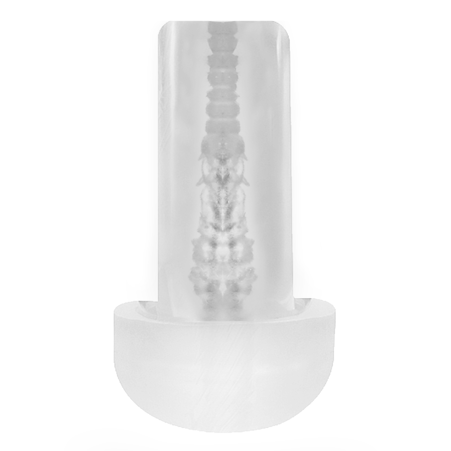 Masturbatore Sleeve Trasparente con Pump Addicted – Stimolazione Realistica