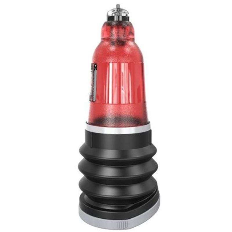 Pompa Hydromax 3 Rosso per tutte le taglie del pene 7,6-27,9 cm