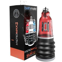 Thumbnail for Pompa Hydromax 3 Rosso per tutte le taglie del pene 7,6-27,9 cm