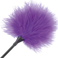 Thumbnail for Piume Sensuali per Stimolare i Sensi - Gioco Erotico Viola 42 cm