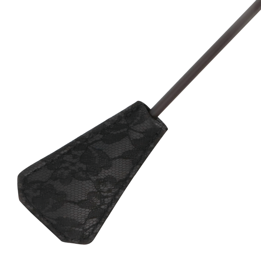 Frustino bifacciale con piume stimolatore nero 56 cm BDSM ed erotismo