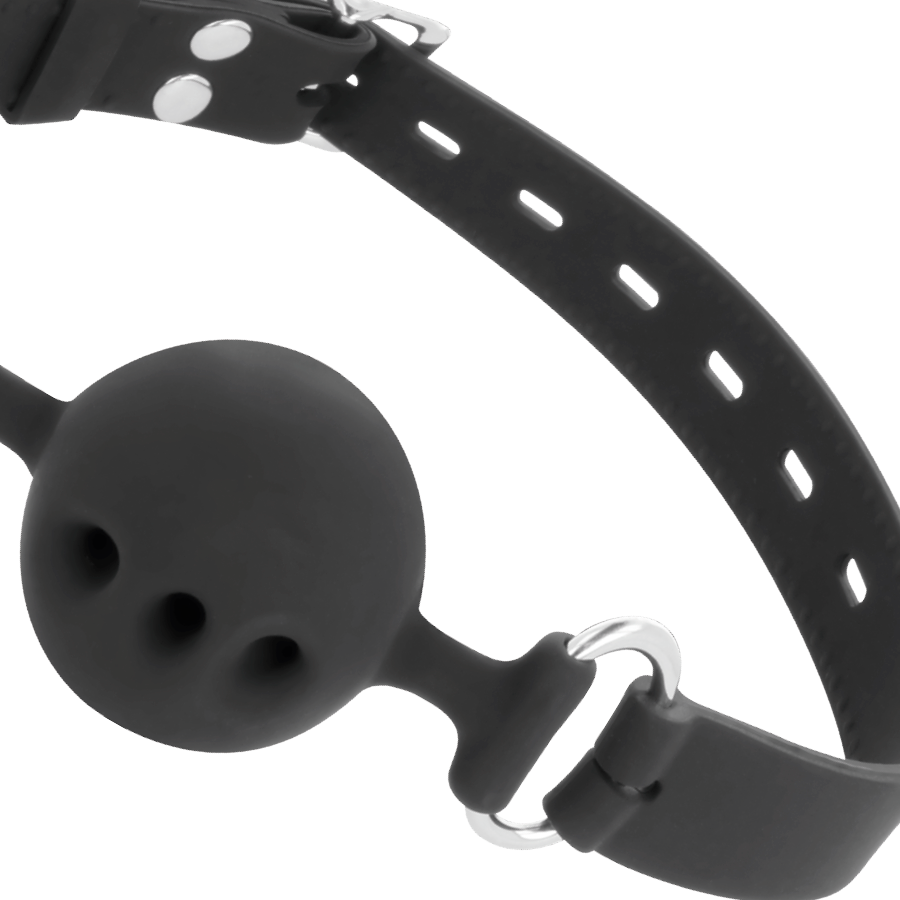 Bavaglio in silicone per giochi BDSM avanzati e silenzio totale