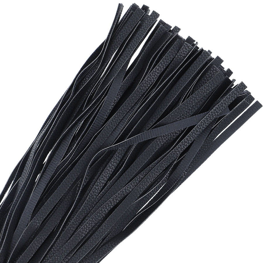 Frusta bondage Darkness in Nero - Elegante giocattolo BDSM per adulti