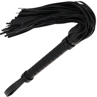 Thumbnail for Frusta bondage Darkness in Nero - Elegante giocattolo BDSM per adulti