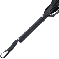 Thumbnail for Frusta BDSM Elegante Nero Darkness per Giochi di Seduzione e Bondage