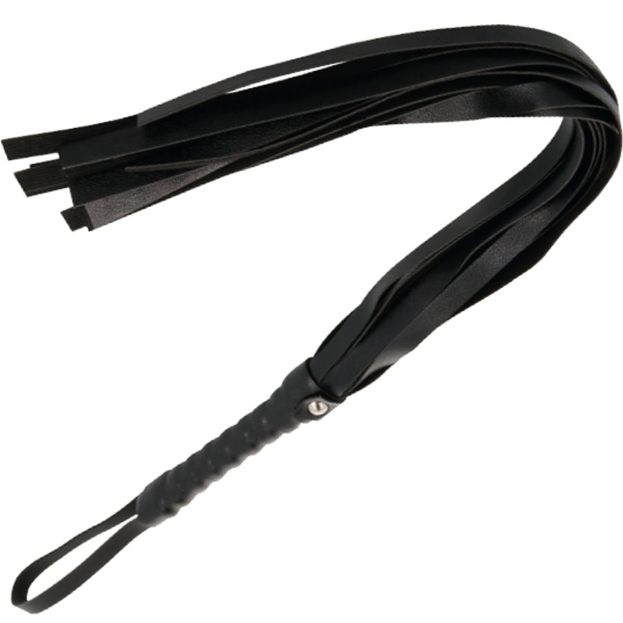 Frusta bondage Darkness in nero, eleganza e controllo BDSM