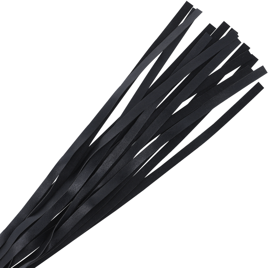 Frusta bondage Darkness in nero, eleganza e controllo BDSM