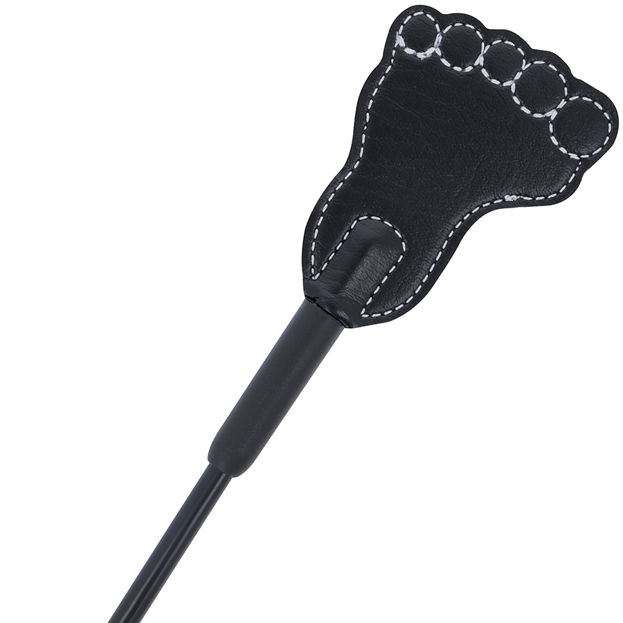 Frusta BDSM con Punta in PVC e Impugnatura di Qualità, Domina con Stile