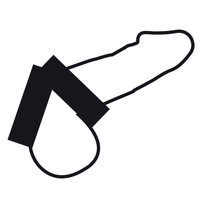 Thumbnail for Anello doppio per il pene in metallo, ritarda l'eiaculazione e prolung