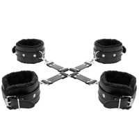 Thumbnail for Manette BDSM in Pelle di Qualità con Cinturini Regolabili