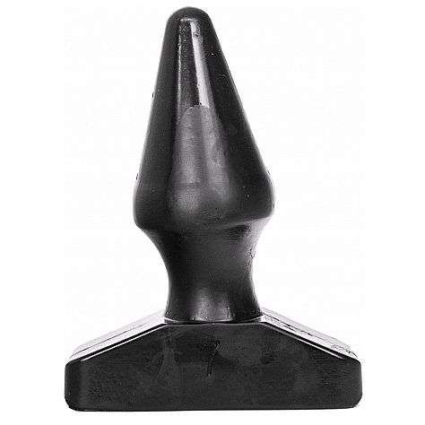 Plug Anale Conico All Black, Stimolazione e Comfort