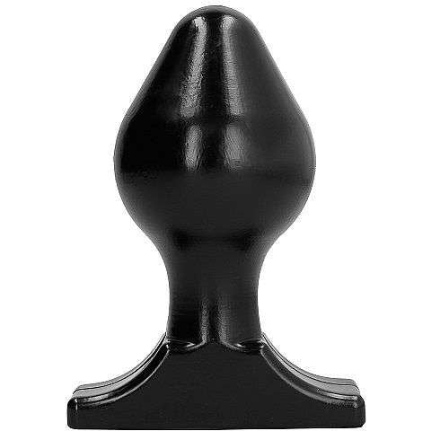 Buttplug All Black Morbido e Flessibile, Vari Taglie, Sicuro e Sommergibile