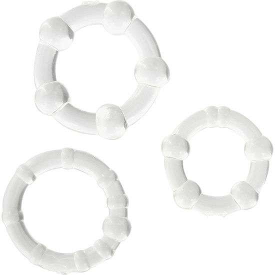 Kit di Anelli Fallici in Silicone per Erezione Vigorosa e Duratura
