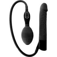 Thumbnail for Vibratore in silicone unisex con pompa espandibile e vibrazione multi-velocità