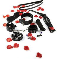 Thumbnail for Kit BDSM completo con maschera, pinze e accessori di ruolo