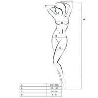 Thumbnail for Vestito a Rete Seducente con Lacci Geometrici Passion Rosso