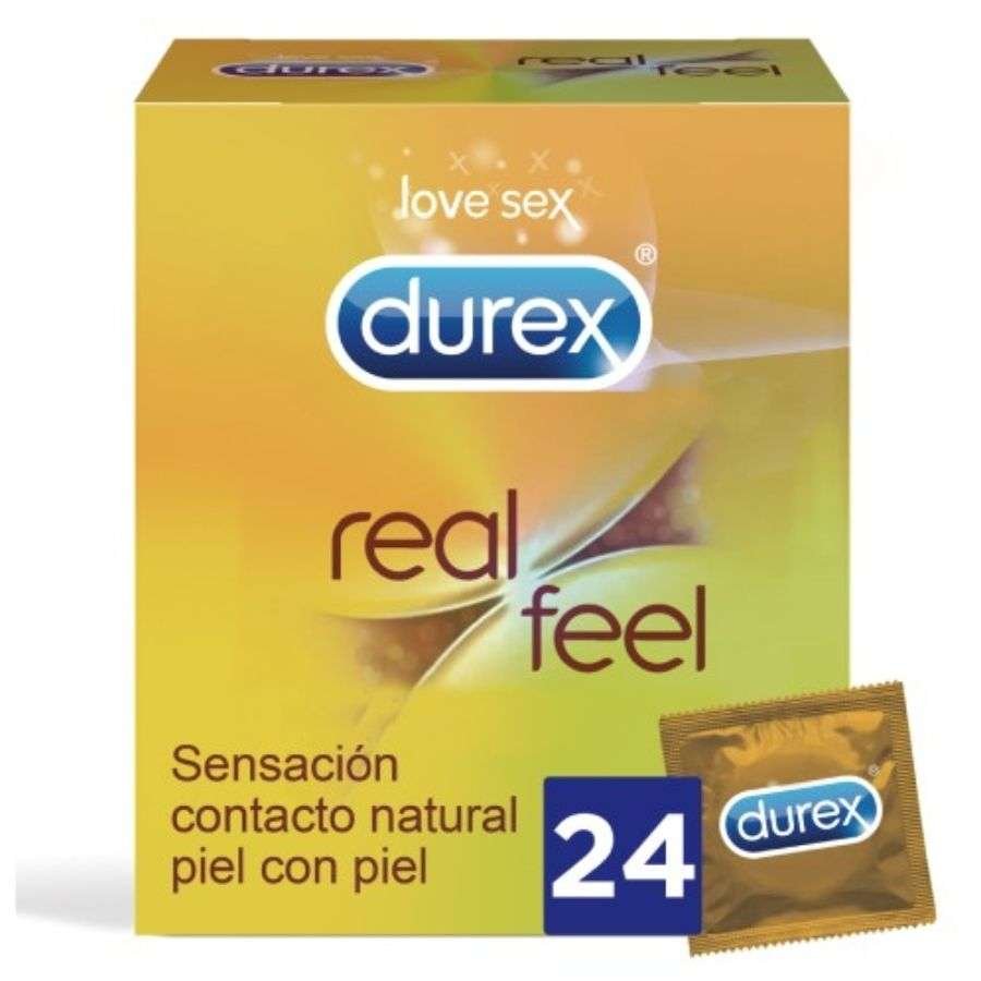 Preservativi Real Feel senza lattice per sensazione naturale