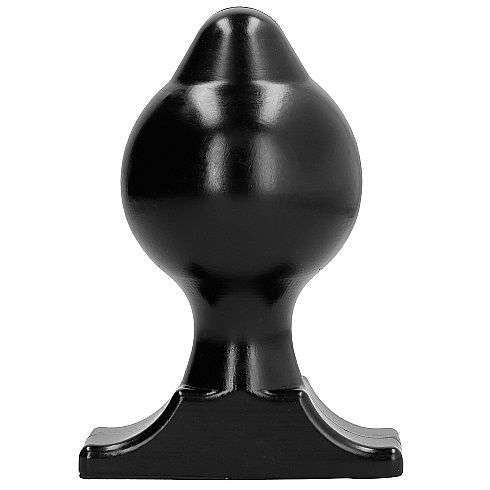 Buttplug All Black in PVC Morbido e Flessibile – Vari Misure Sicurezza