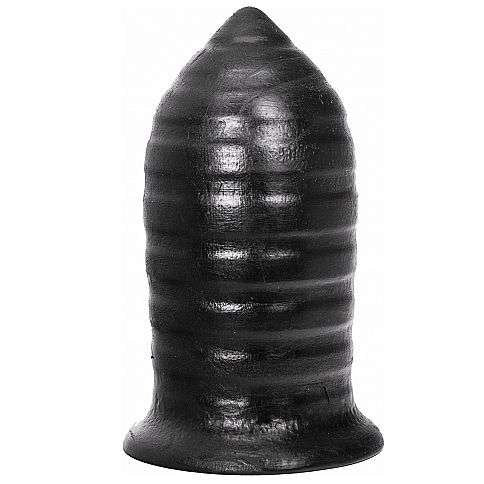 Plug Anale All Black a Coste Impermeabile per Sensazioni Intense