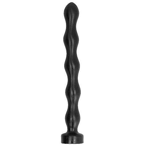 Buttplug All Black Variabile in PVC da 42 cm - Sensazioni Intense