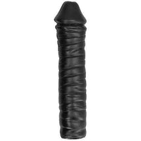 Thumbnail for Dildo All Black a Costa e Stimolazione Vaginale e Anale