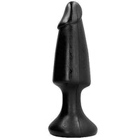 Thumbnail for Tappo Anale All Black Realistico per Principianti, 35 x9 cm