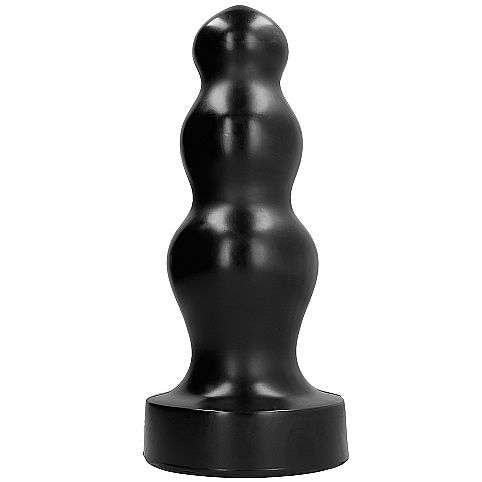 Plug Anale All Black Variabile in PVC – Stimolazione e Comfort