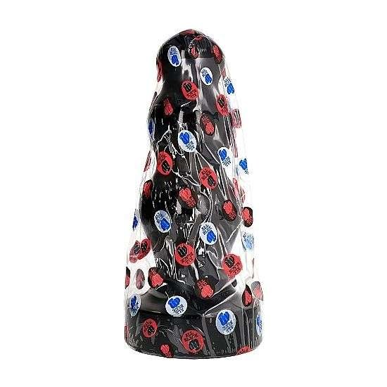 Plug Anale All Black Variabile in PVC – Stimolazione e Comfort