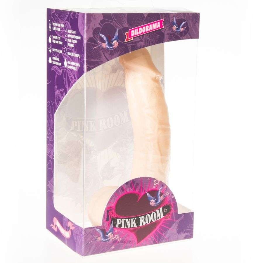 Dildo Realistico Connor con Ventosa, PVC Ipoallergenico e Facile da Pulire