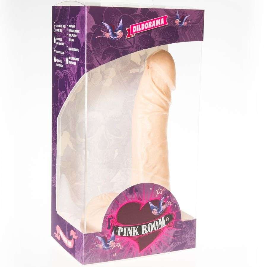 Dildo Realistico Eban con Ventosa Forte e PVC Ipoallergenico
