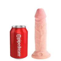 Thumbnail for Dildo Realistico King Cock Plus Triple Density con Ventosa e Interno Rigido