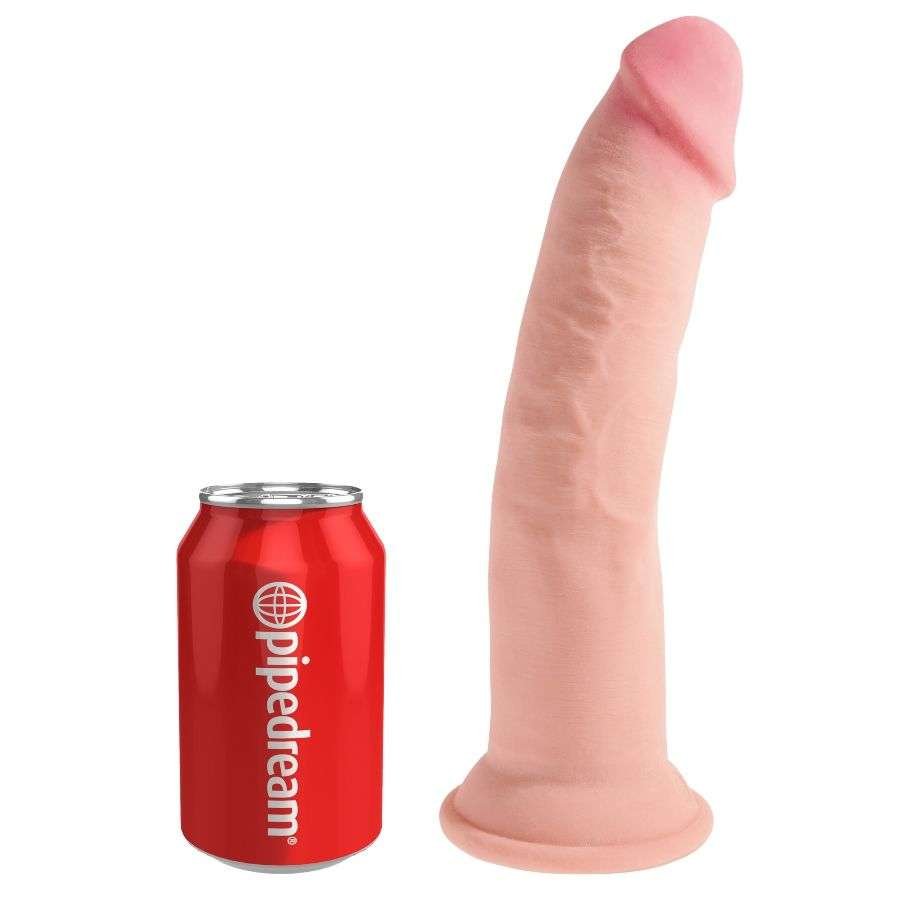 Dildo Realistico King Cock Plus Triple Density con Ventosa Potente