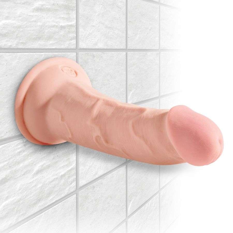 Dildo Realistico King Cock Plus Triple Density con Ventosa Potente