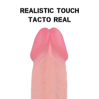 Thumbnail for Dildo Realistico in Silicone Liquid Avenger con Base a Ventosa e Dettagli Precisi