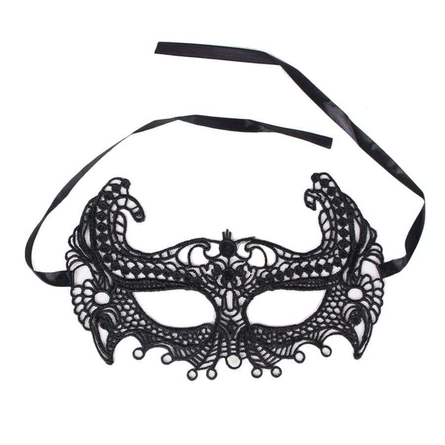 Maschera Seduzione in Pizzo per Momenti Piccanti e Sensuali