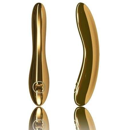 Massaggiatore in oro 24 K con 5 modalità di piacere di lusso