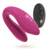Thumbnail for Kama Ritual Vibratore U-Shape con 2 Motori e Telecomando