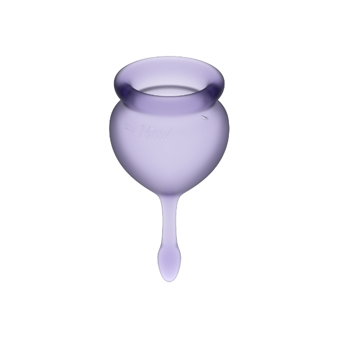 Set Coppette Mestruali Feel Good Viola 15/20 ml - Riutilizzabile e Eco