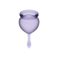 Thumbnail for Set Coppette Mestruali Feel Good Viola 15/20 ml - Riutilizzabile e Eco