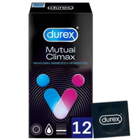 Thumbnail for Preservativi Durex Mutual Climax con Punti e Benzocaina 12 pz