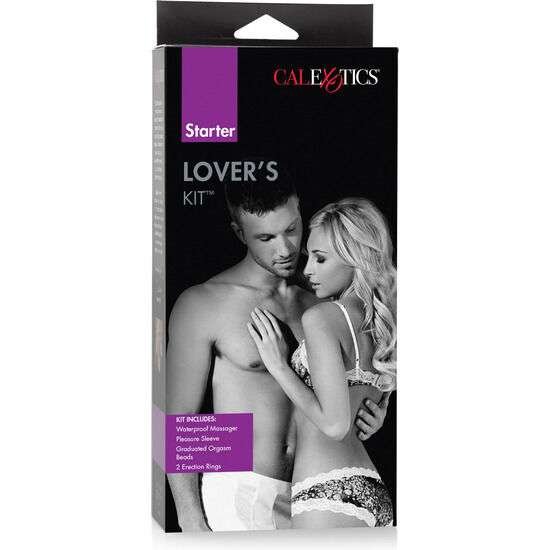 Kit Intimo Lovers con Massaggiatore, Guaina e Accessori Piccanti