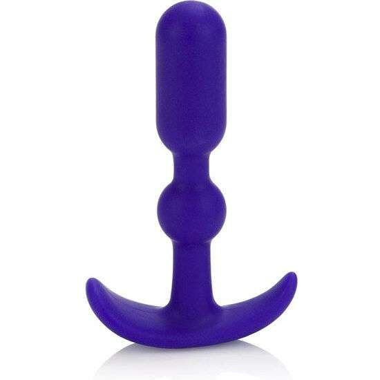 Dilatatore anale elegante con bordo allungato e perla di presa