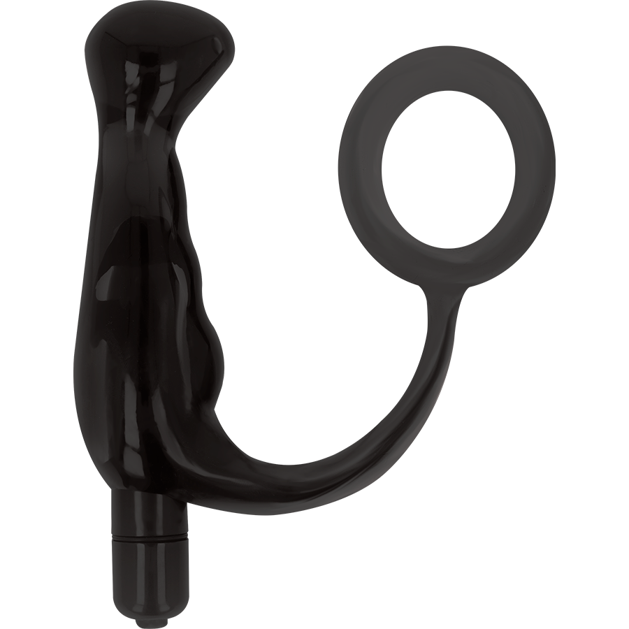 Massaggiatore anale uomo con stimolatore del punto G e silicone medicale