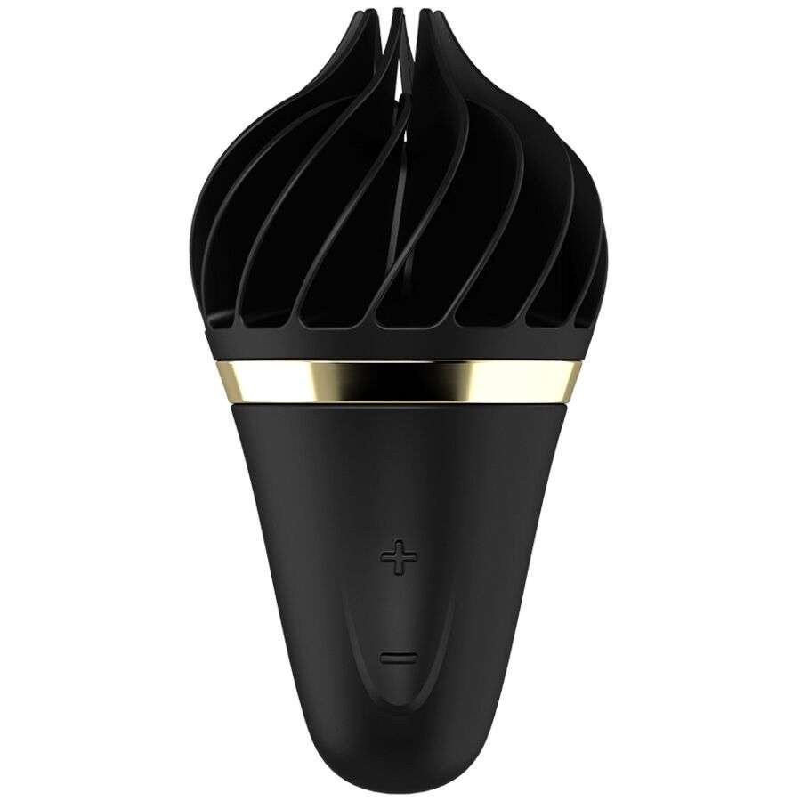 Stimolatore Clitoride in Silicone con Rotazioni e Vibrazioni IPX7
