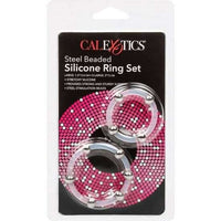 Thumbnail for Anello in Silicone con Perline in Acciaio per Maggiore Erezione e Piacere
