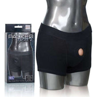 Thumbnail for Imbracatura Boxer Nera per Packer e Stimolazione Segreta