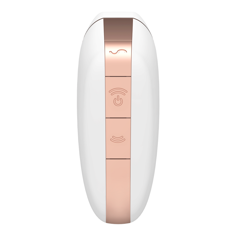 Vibratore Love Triangle con Air-Pulse e Vibrazioni, Impermeabile IPX7