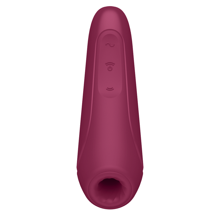 Satisfyer Curvy 1+ Stimolatore Clitoride Ergonomico Silicone Medicale