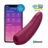 Thumbnail for Satisfyer Curvy 1+ Stimolatore Clitoride Ergonomico Silicone Medicale